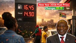 Fuel Price Drops for 2026 as R2.75 reduction takes effect with New Year pricing changes