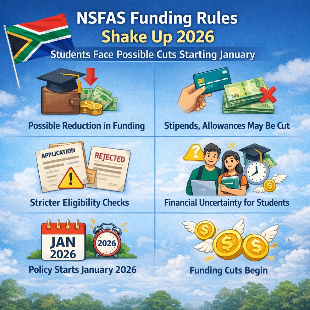 NSFAS Funding Rules Shake Up 2026