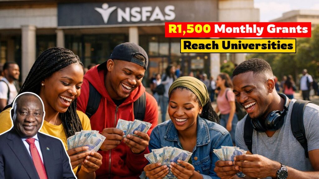 NSFAS Payouts Begin Janaury 15