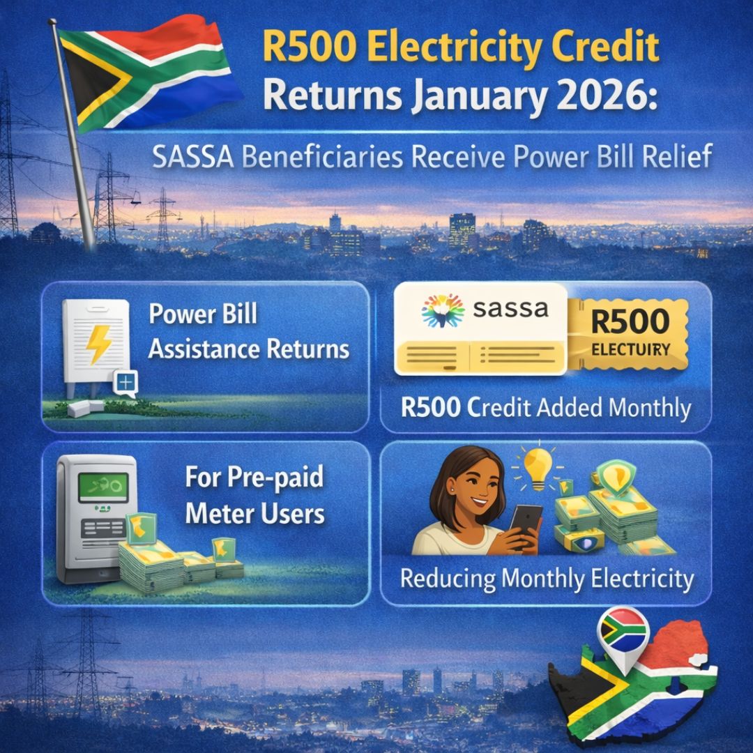 R500 Electricity Credit Returns January 2026