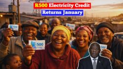 R500 Electricity Credit Returns January 2026: SASSA Beneficiaries Receive Power Bill Relief