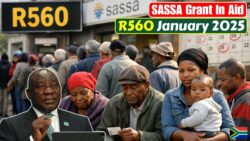 Grant In Aid Update – R560 SASSA Payment for January 2026 With Eligibility and Dates