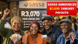 SASSA Announces R3,070 Payouts From January 2026: Full Grant Breakdown Released