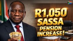 SASSA R1,050 pension increase 2026: What seniors must know about amounts and qualification checks