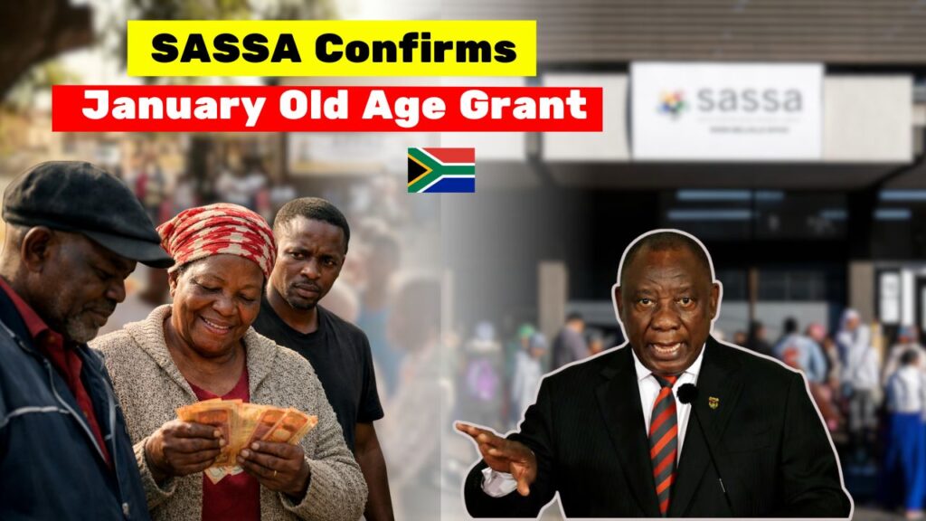 SASSA Social Grants January 2026
