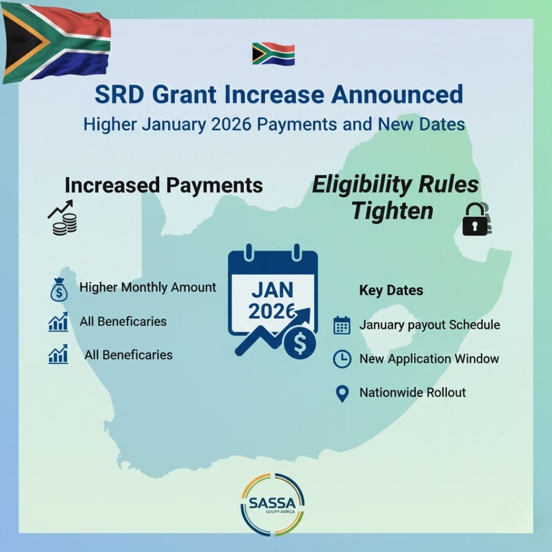 SRD Grant Increase Announced