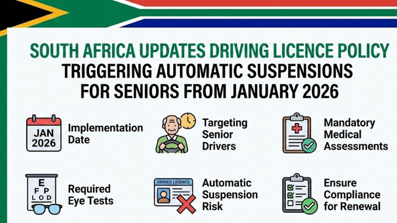 South Africa Updates Driving Licence