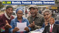 Starting 20 January: R3,500 Monthly Pension Eligibility Rules Now Under Review